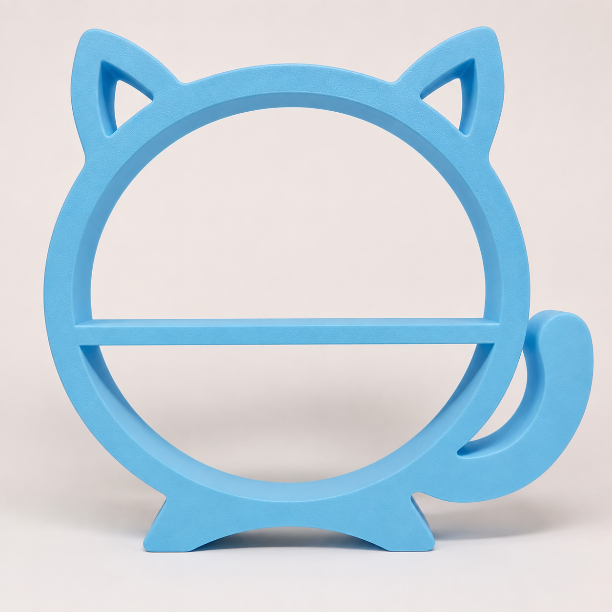 Round Cat Tabletop Display Shelf