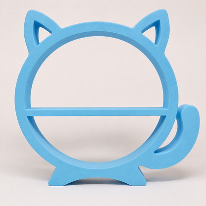 Round Cat Tabletop Display Shelf
