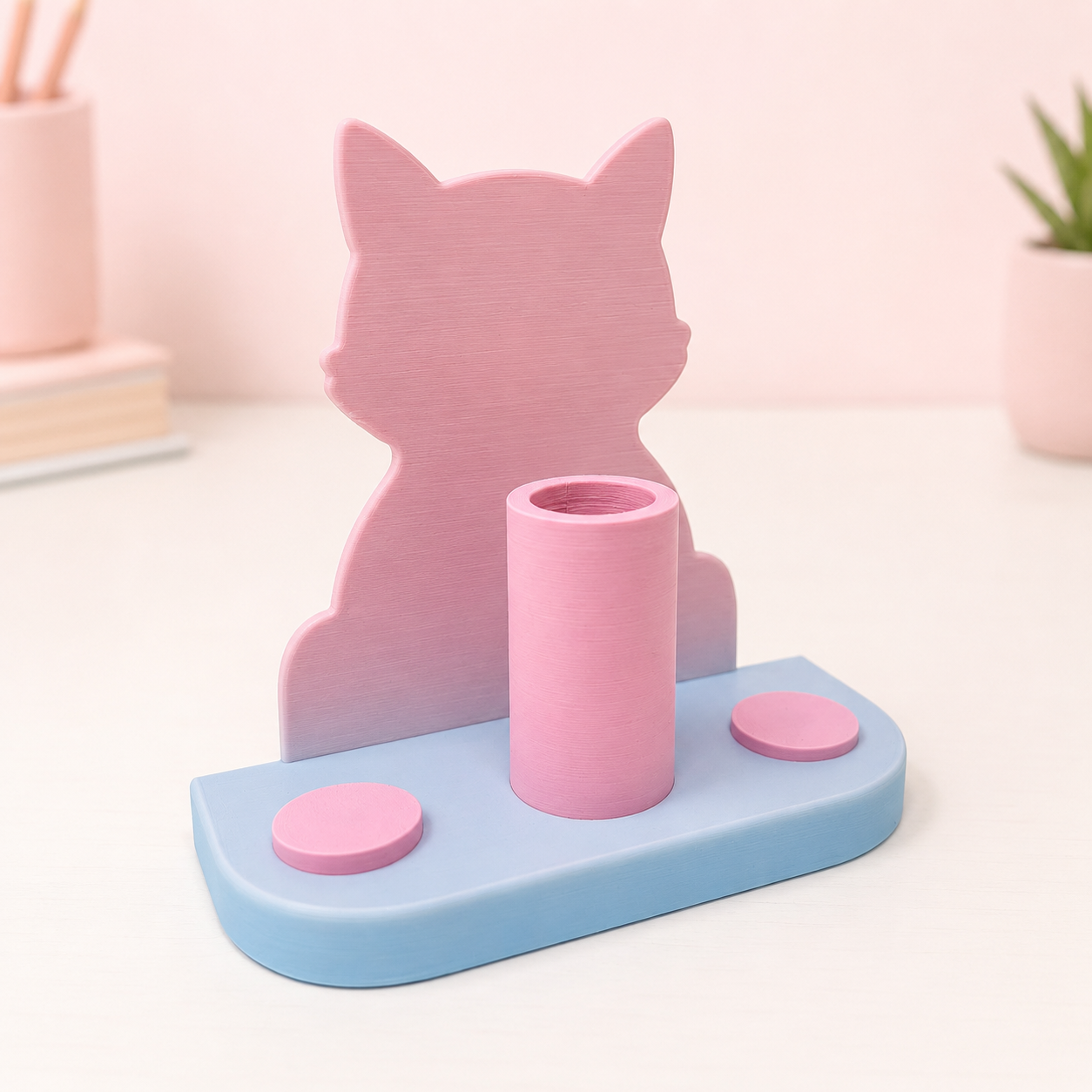 Chibi SnapCharm™ Cat Collection Display Stand