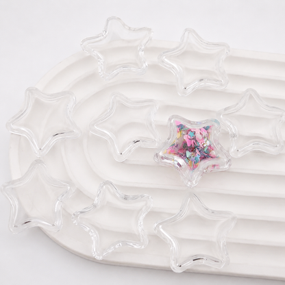 Star Shaker Base Beads – 35mm (5 Complete Shaker Beads)