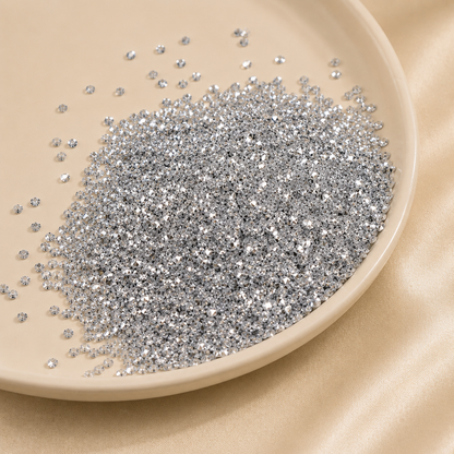 Sugar Rhinestones for Signature Beads & Beadable Pens – 1.5mm Micro Gems (1 oz or 4 oz)