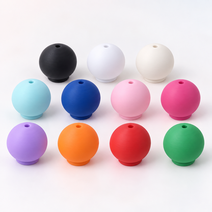 Chibi SnapCharm™ Magnetic Bead Pen Base Beads – 22mm (5 / 10 / 20 Pack)