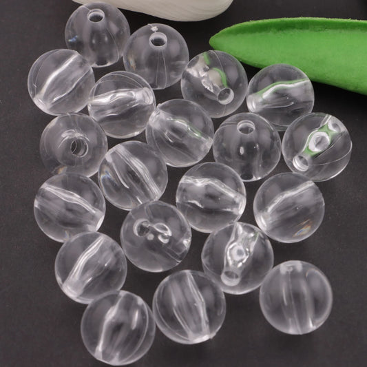 Clear Round Base Beads – 16mm (10-Piece Set)
