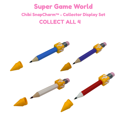 Super Game World Red Jumbo Pencil Pen with Question Box