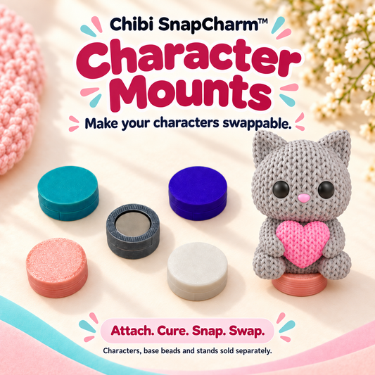 Chibi SnapCharm™ Character Mounts