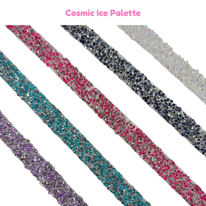 Sugar Rhinestone Creation Tape Palette – Pre-Stoned Tape Strips (4 Palette Options)