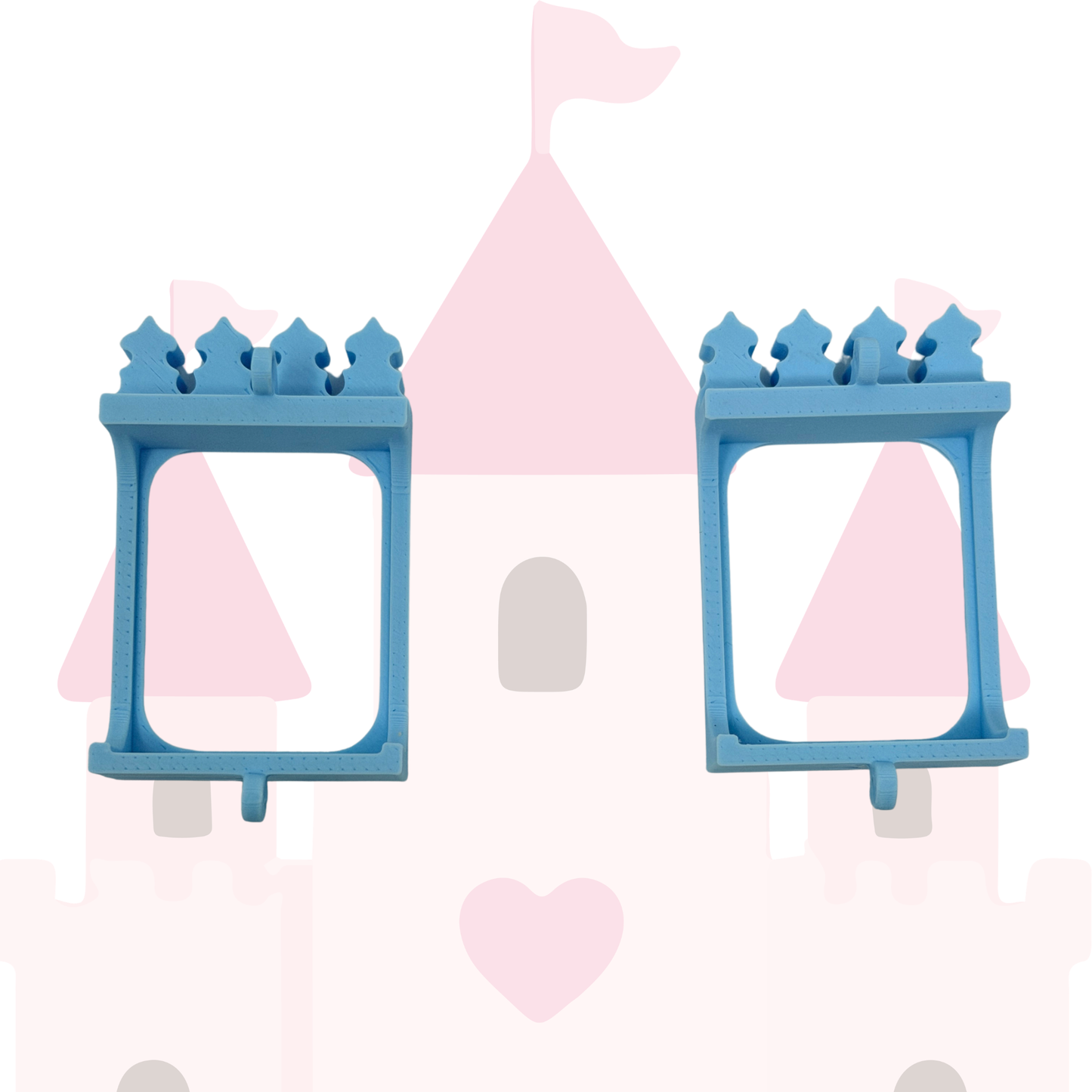 Storybook Princess (Cinderella) Bitty Pop Castle Holder Set – Standalone or Exclusive Keychain Design