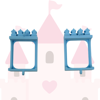 Storybook Princess (Cinderella) Bitty Pop Castle Holder Set – Standalone or Exclusive Keychain Design