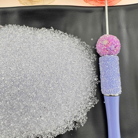 8 OZ - Sugar Rhinestones for Beads and Bead Pens – 1.5mm Micro Gems
