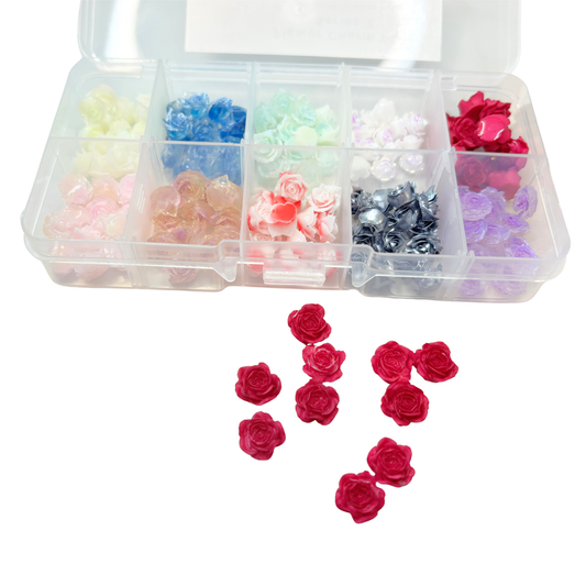 Flower Charm Pack – Series 2 - 10 Styles - 150 pcs
