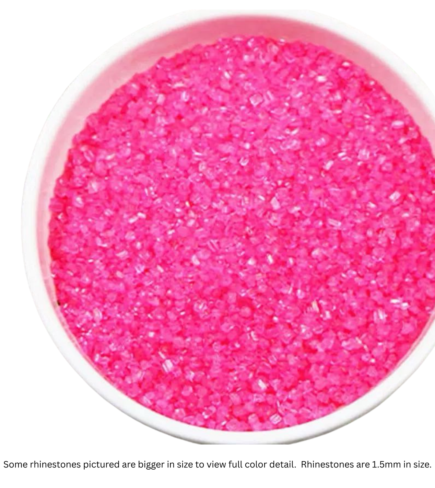 Sugar Rhinestones for Signature Beads & Beadable Pens – 1.5mm Micro Gems (1 oz or 4 oz)