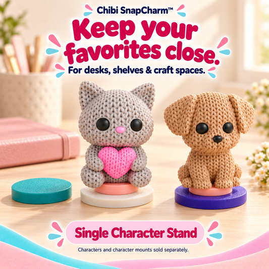 Chibi SnapCharm™ Single Character Stands