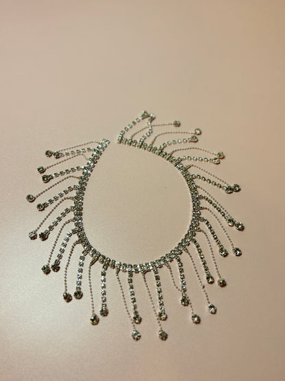 Rhinestone Fringe Trim – 12 Inch Strand