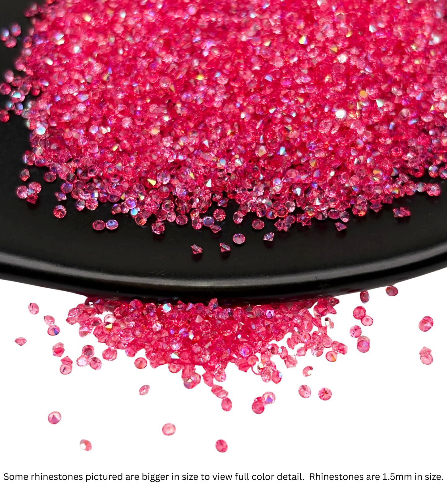 Sugar Rhinestones for Signature Beads & Beadable Pens – 1.5mm Micro Gems (1 oz or 4 oz)