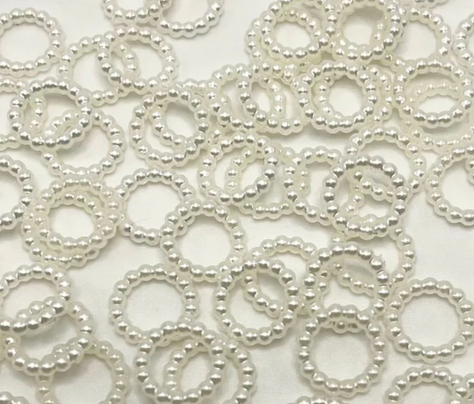 Pearl Spacer Beads – 14mm (25-Piece Set)