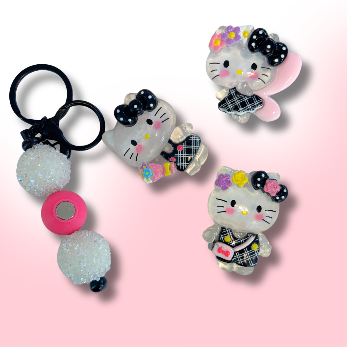 Chibi SnapCharm™ Side Mount Base Beads – 20mm & 22mm (Multiple Colors & Pack Sizes)