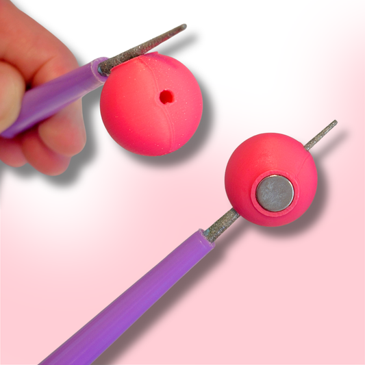 Chibi SnapCharm™ Side Mount Base Beads – 20mm & 22mm (Multiple Colors & Pack Sizes)