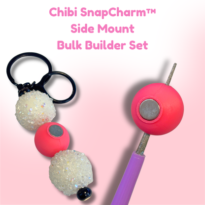 Chibi SnapCharm™ Side Mount Base Beads – Bulk Builder Sets