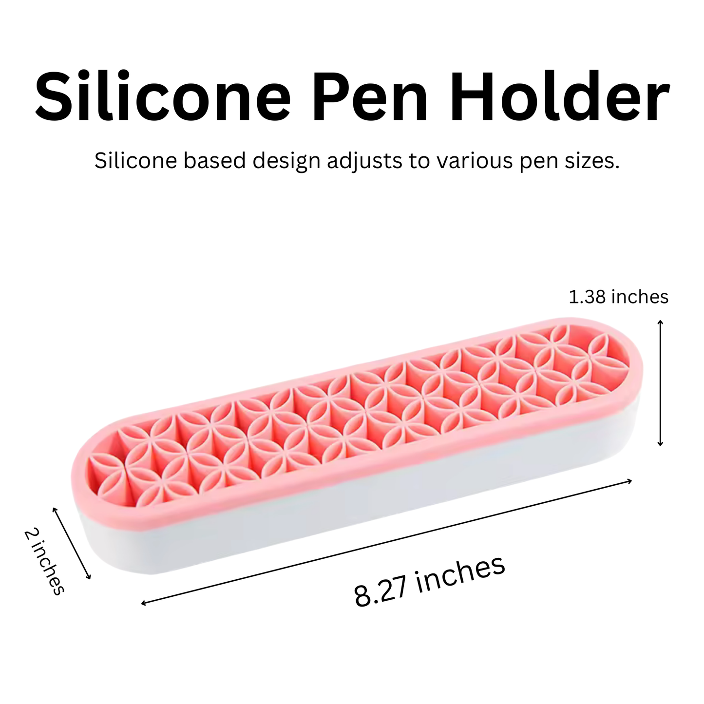 Silicone Pen Holder Stand (Multiple Color Options)