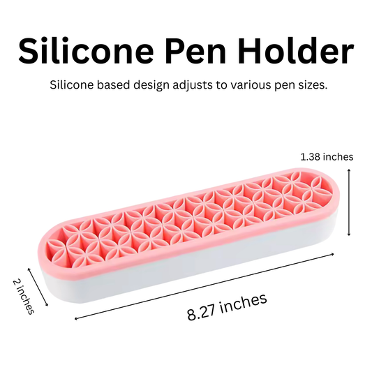 Silicone Pen Holder Stand (Multiple Color Options)