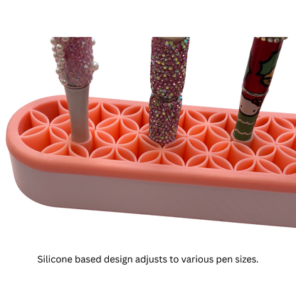 Silicone Pen Holder Stand (Multiple Color Options)
