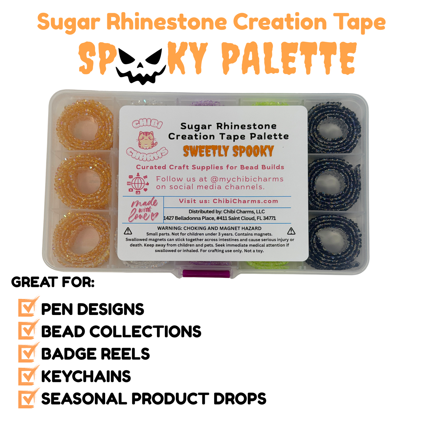 Spooky Creation Tape Palette – 5 Yard Set