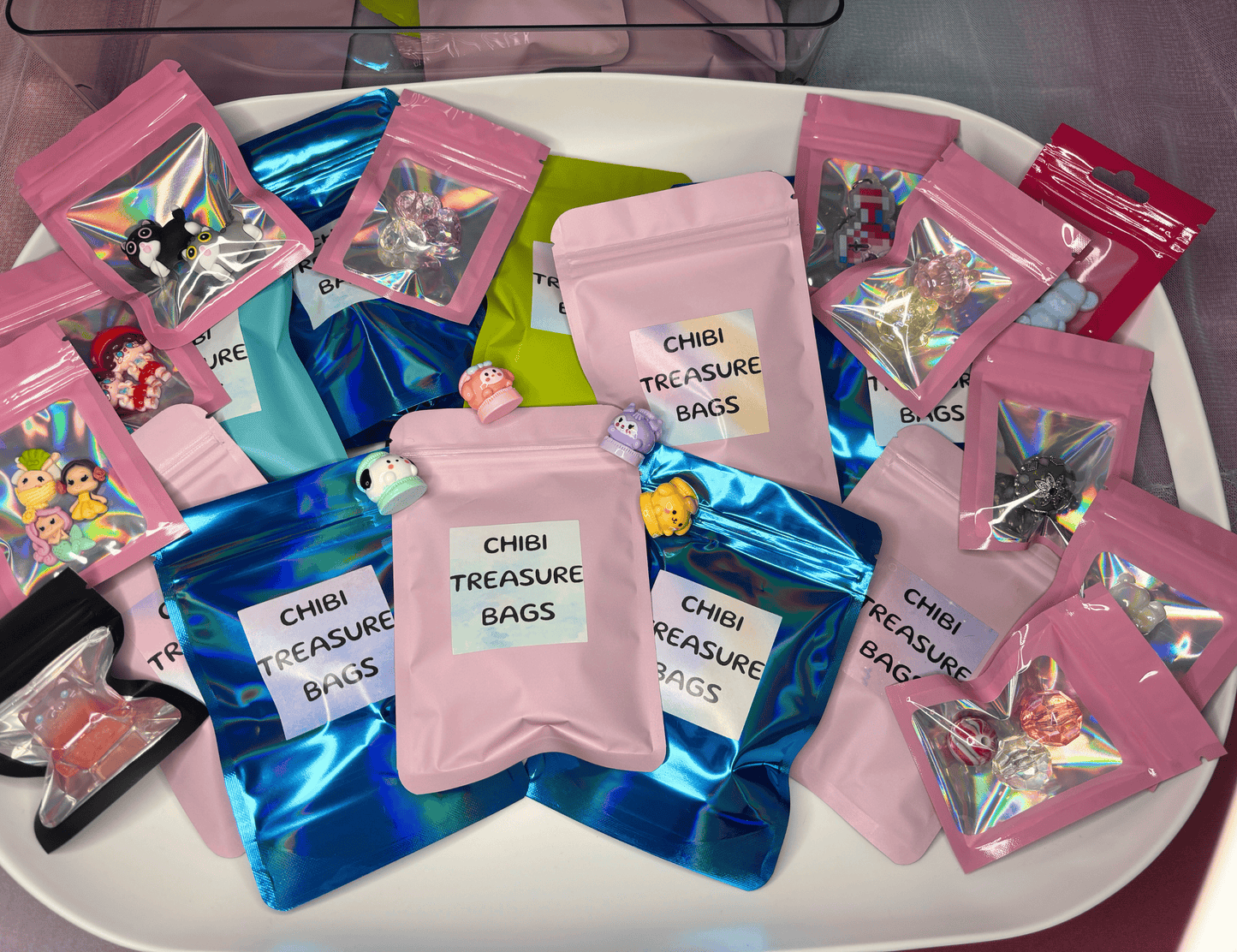 Chibi Treasure Bags (Pack in VIDEO)