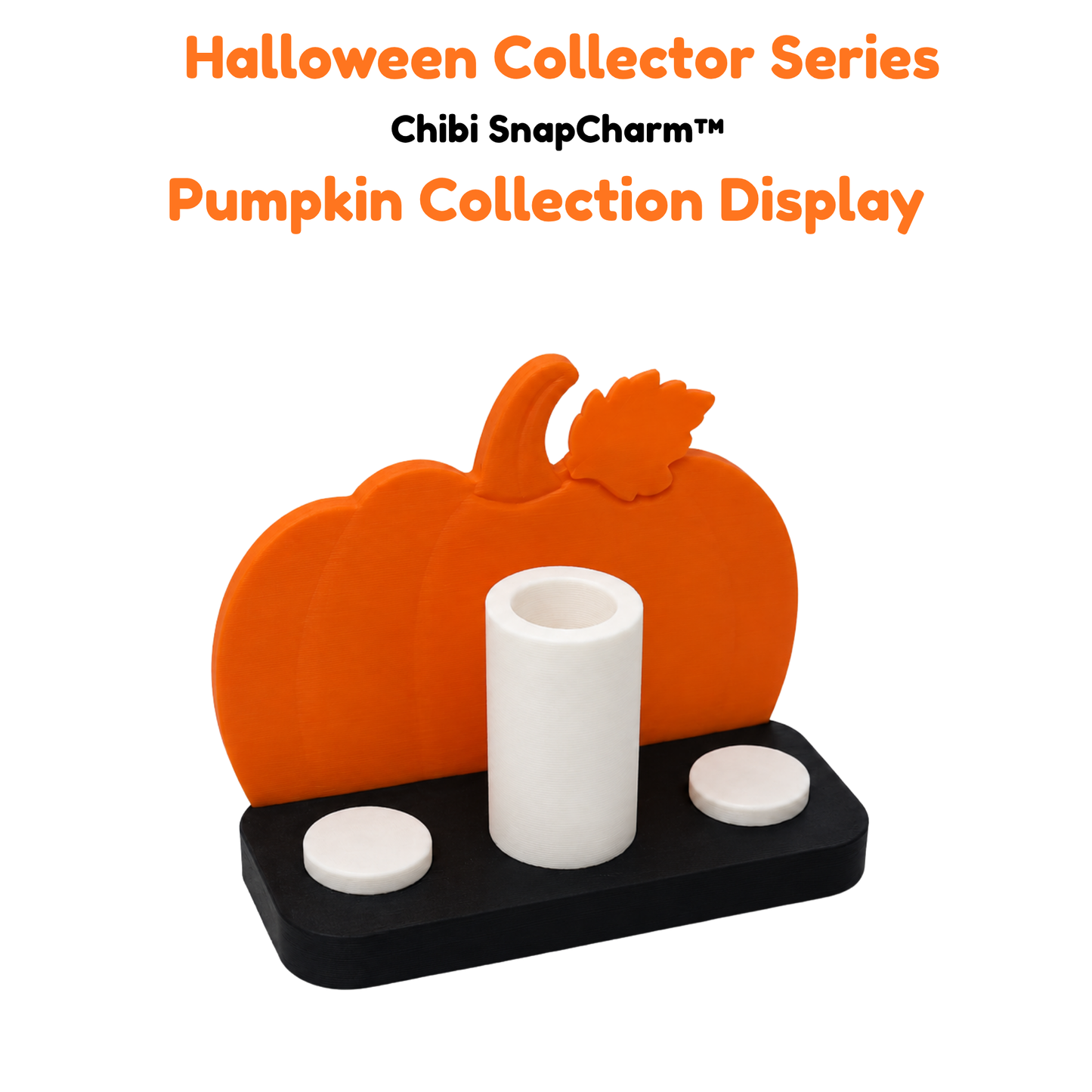 Chibi SnapCharm™ Pumpkin Collection Display – Halloween Collector Series