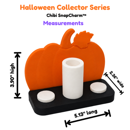 Chibi SnapCharm™ Pumpkin Collection Display – Halloween Collector Series
