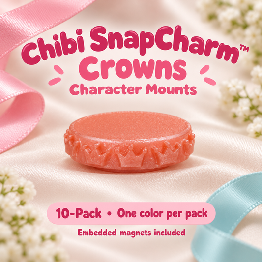 Crowns character mounts with simple crown details — hero