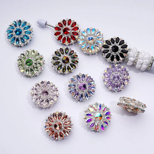 Sunflower Signature Bead Charms – 31mm (3-Piece Random Mix)